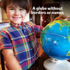 Orboot Earth by Playshifu (App Based): Interactive AR Globe for Kids, STEM Toy Ages 4-10, Educational Gift for Boys & Girls (No Borders, No Names on Globe)