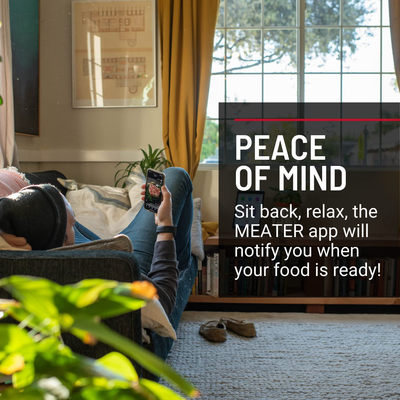 MEATER plus | Smart Meat Thermometer with Bluetooth | 165Ft Wireless Range | for the Oven, Grill, Kitchen, BBQ, Smoker, Rotisserie