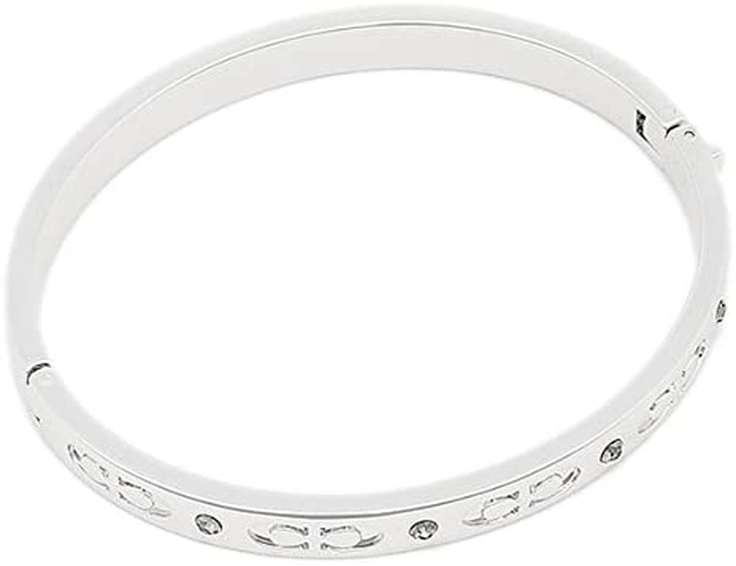 COACH Kissing C HINGED Bangle