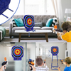 Shooting Game Toys for Kids Age 4-7 8-12, round Digital Shooting Target Electronic Scoring Board Games with Foam Dart Blaster Shooting Toy, Birthday Christmas Gifts for 5 6 7 8 9 10+ Years Old Boys