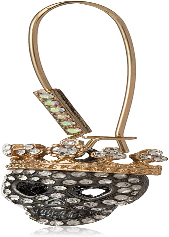 Betsey Johnson Dark Shadows Skull Earrings