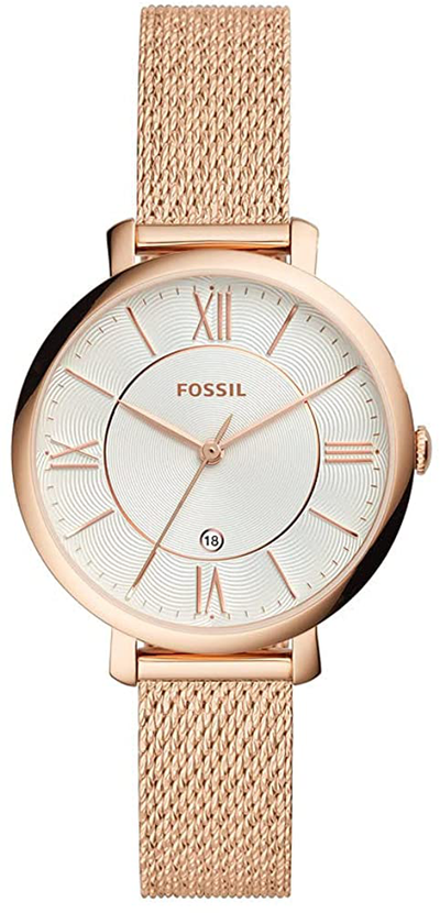 Fossil Women'S Jacqueline Stainless Steel Dress Quartz Watch