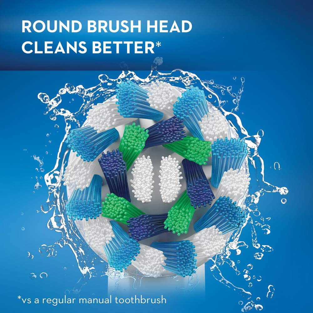 Oral-B Pro 1000 Power Rechargeable Electric Toothbrush Powered by Braun