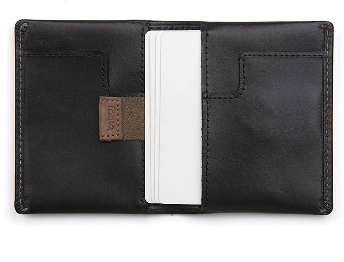 Bellroy Slim Sleeve Wallet (Premium Leather, Front Pocket Wallet, Thin Bifold Design, Holds 4-12 Cards, Folded Note Storage)