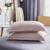 Dreaming Wapiti, 100% Washed Microfiber 3Pcs Bedding Duvet Cover Set,Solid Color-Soft and Breathable with Zipper Closure & Corner Ties (Pink Mocha,Queen), 3 Peices