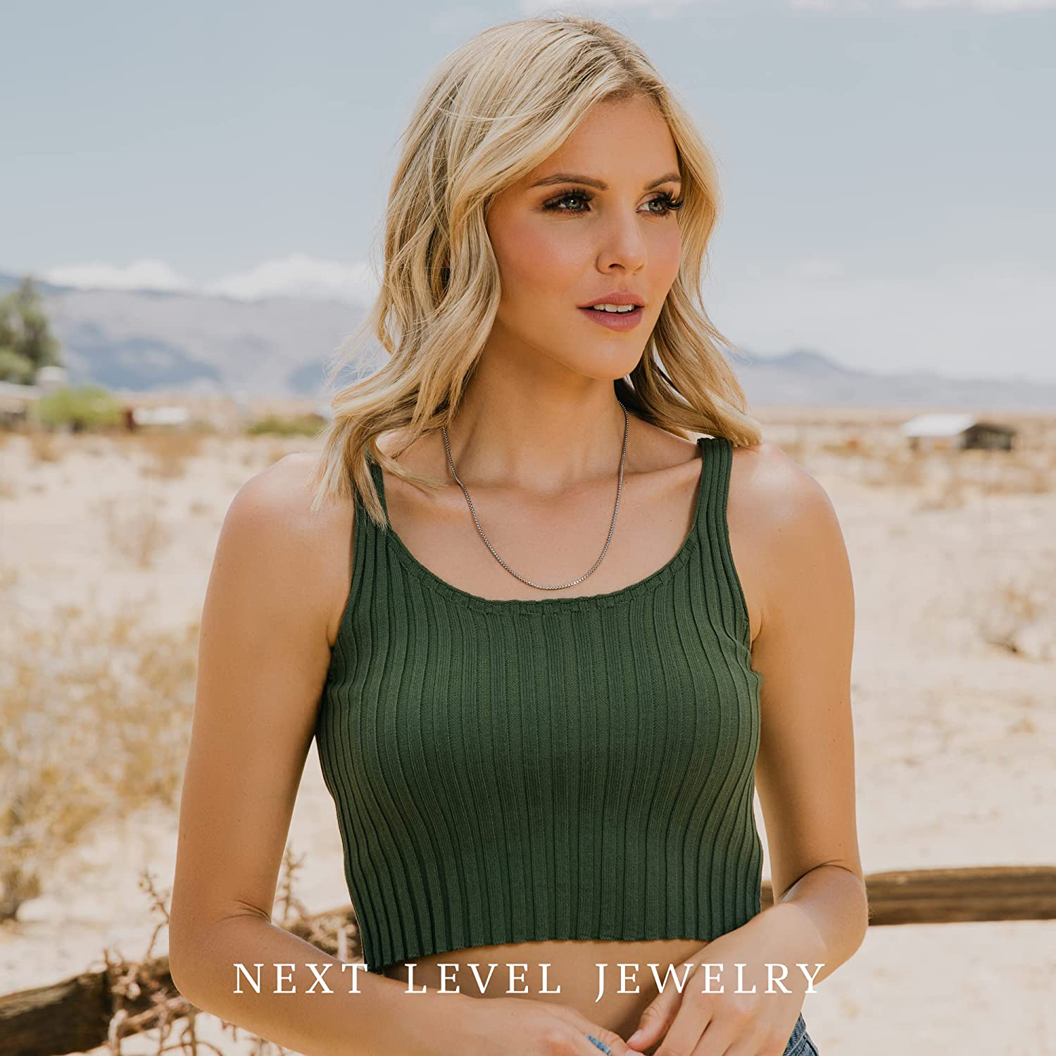 Genuine Solid Sterling Silver round Box Link .925 Rhodium Heavy-Duty Necklace Chains 1MM - 5MM, 16" - 30", Silver Chain for Men & Women, Made in Italy, Next Level Jewelry