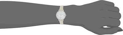 Fossil Women Jacqueline Stainless Steel and Leather Casual Quartz Watch