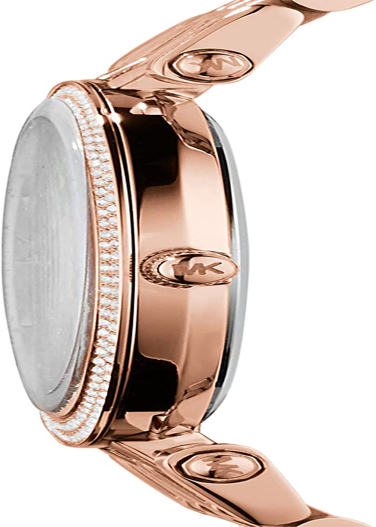 Michael Kors Darci 3 Hand Watch with Glitz Accents, 39MM