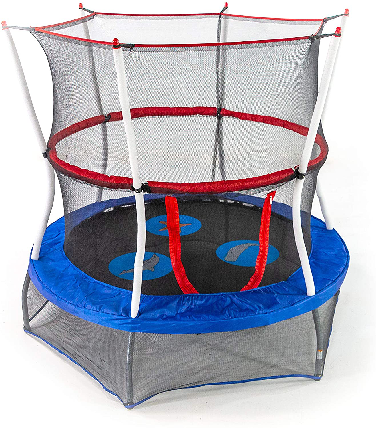 Skywalker Trampolines Mini Trampoline with Enclosure Net