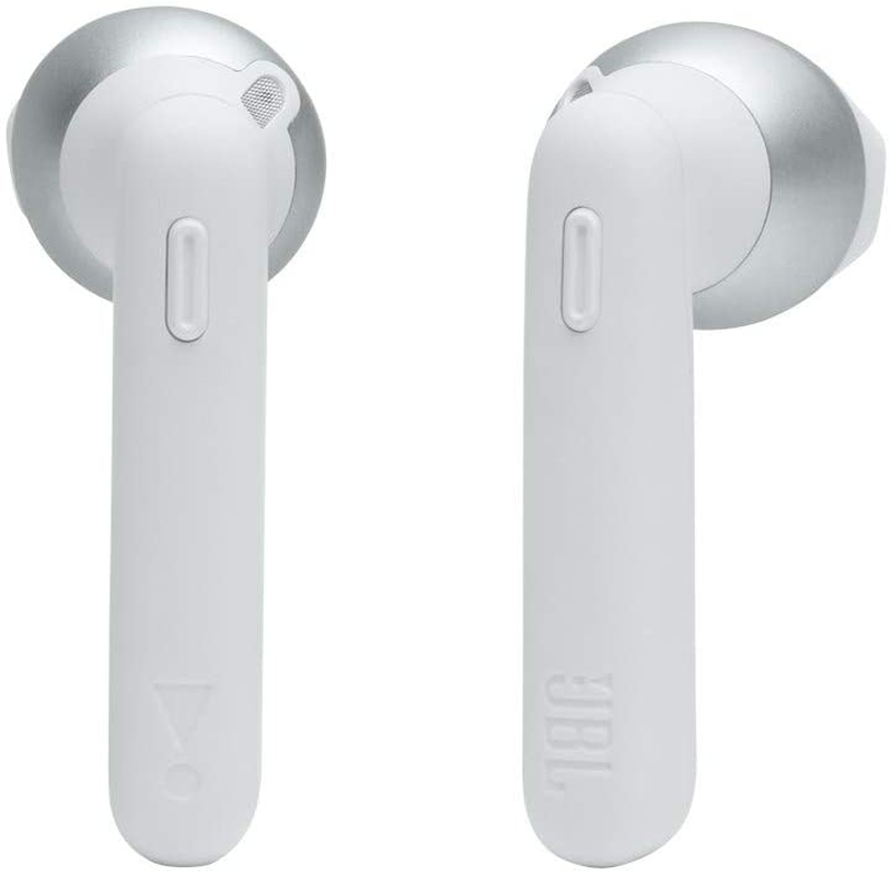 JBL Tune 225TWS True Wireless Earbud Headphones - JBL Pure Bass Sound, Bluetooth, 25H Battery, Dual Connect, Native Voice Assistant (White)