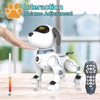 Robot Dog Toy for Kids, OKK Remote Control Robot Toy Dog and Programmable Toy Robot, Smart Dancing Walking RC Robot Puppy, Interactive Voice Control Toys, Electronic Pets Gift for Boys Girls