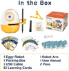 WEDRAW Learning Educational Robot Toys for 3 4 5 Year Old Kids,Interactive Talking Drawing Robot Teach Math Sight Words Preschool Kindergarten Learning Activities Toy Gift for Girls and Boys Age 3-5