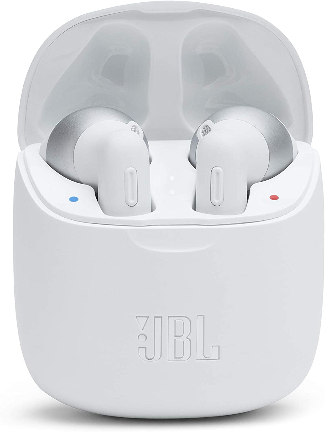 JBL Tune 225TWS True Wireless Earbud Headphones - JBL Pure Bass Sound, Bluetooth, 25H Battery, Dual Connect, Native Voice Assistant (White)