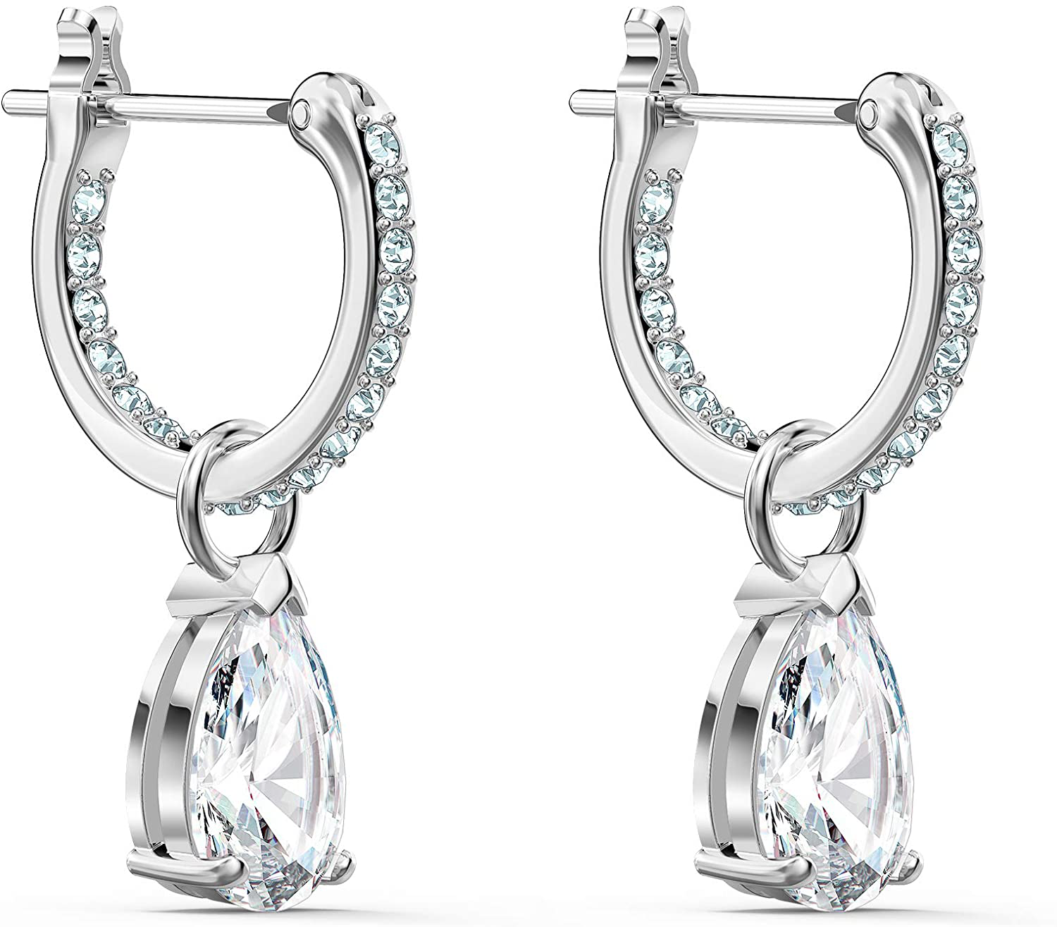 SWAROVSKI Women'S Attract Crystal Jewelry Collection, Rhodium Finish