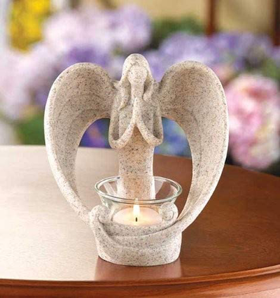 Gifts & Decor Desert Angel Tea Light Candleholder Decorative Gift