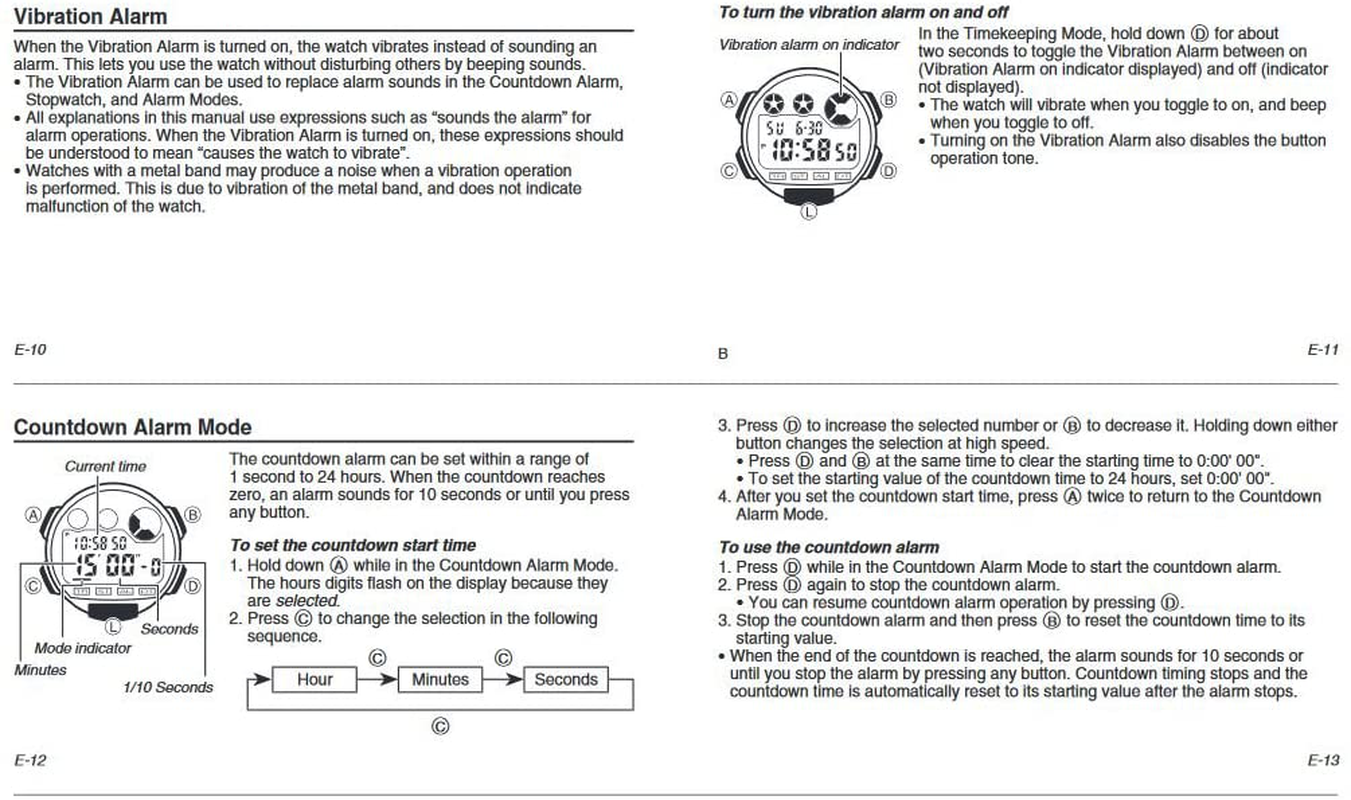 Casio Men'S W735H-1AVCF Super Illuminator Watch with Black Resin Band