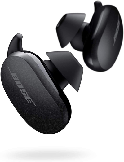 Bose Quietcomfort Noise Cancelling Earbuds - Bluetooth Wireless Earphones, Triple Black, the World'S Most Effective Noise Cancelling Earbuds