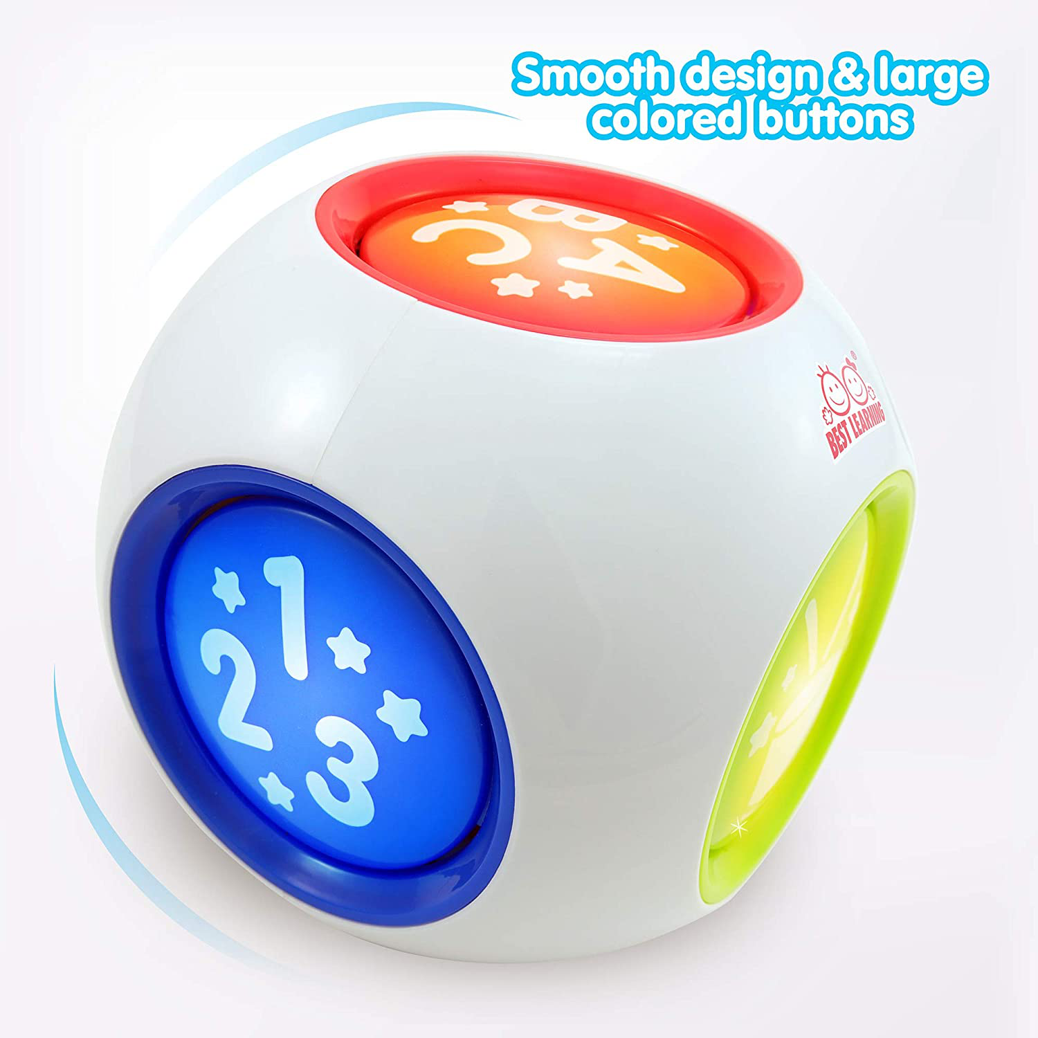 BEST LEARNING Learning Cube - Educational Activity Center Block Toy for Infants Babies Toddlers for 6 Month and up - Ideal Baby Toy Gifts