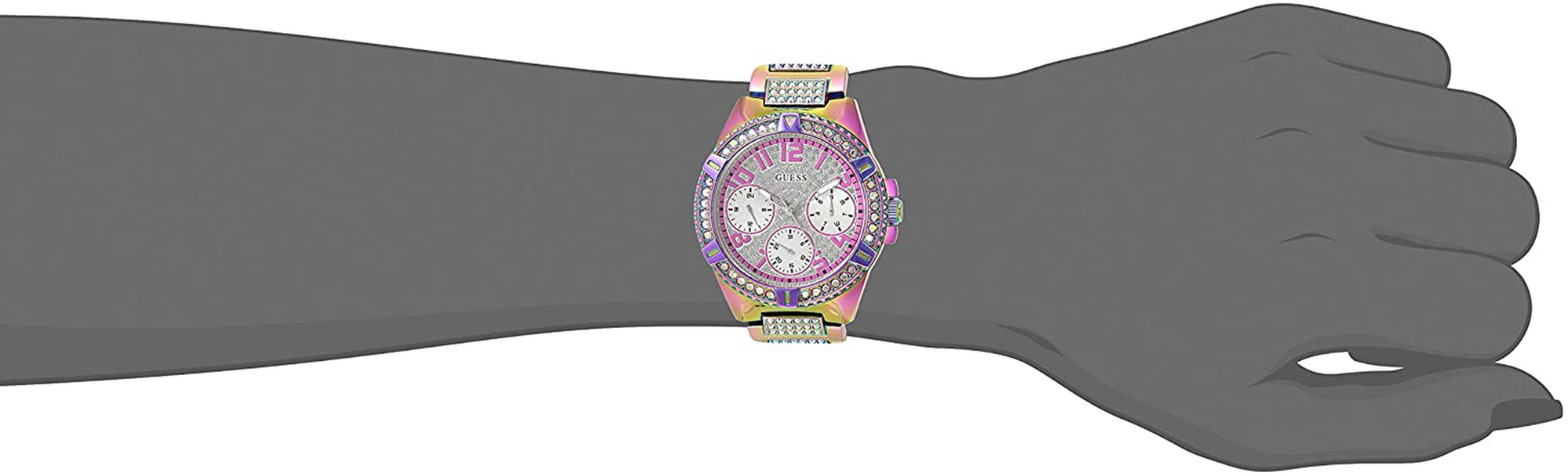 GUESS 40MM Crystal Embellished Watch