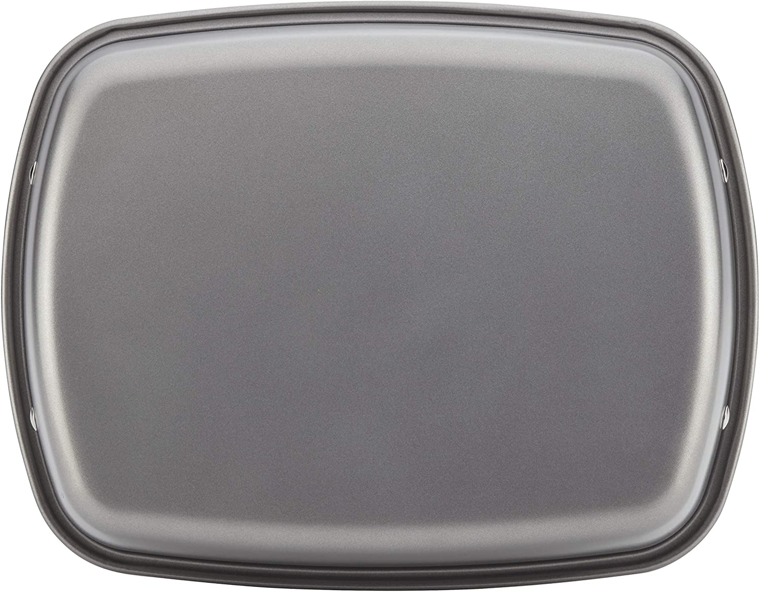 Circulon Nonstick Roasting Pan / Roaster with Rack - 17 Inch X 13 Inch, Gray