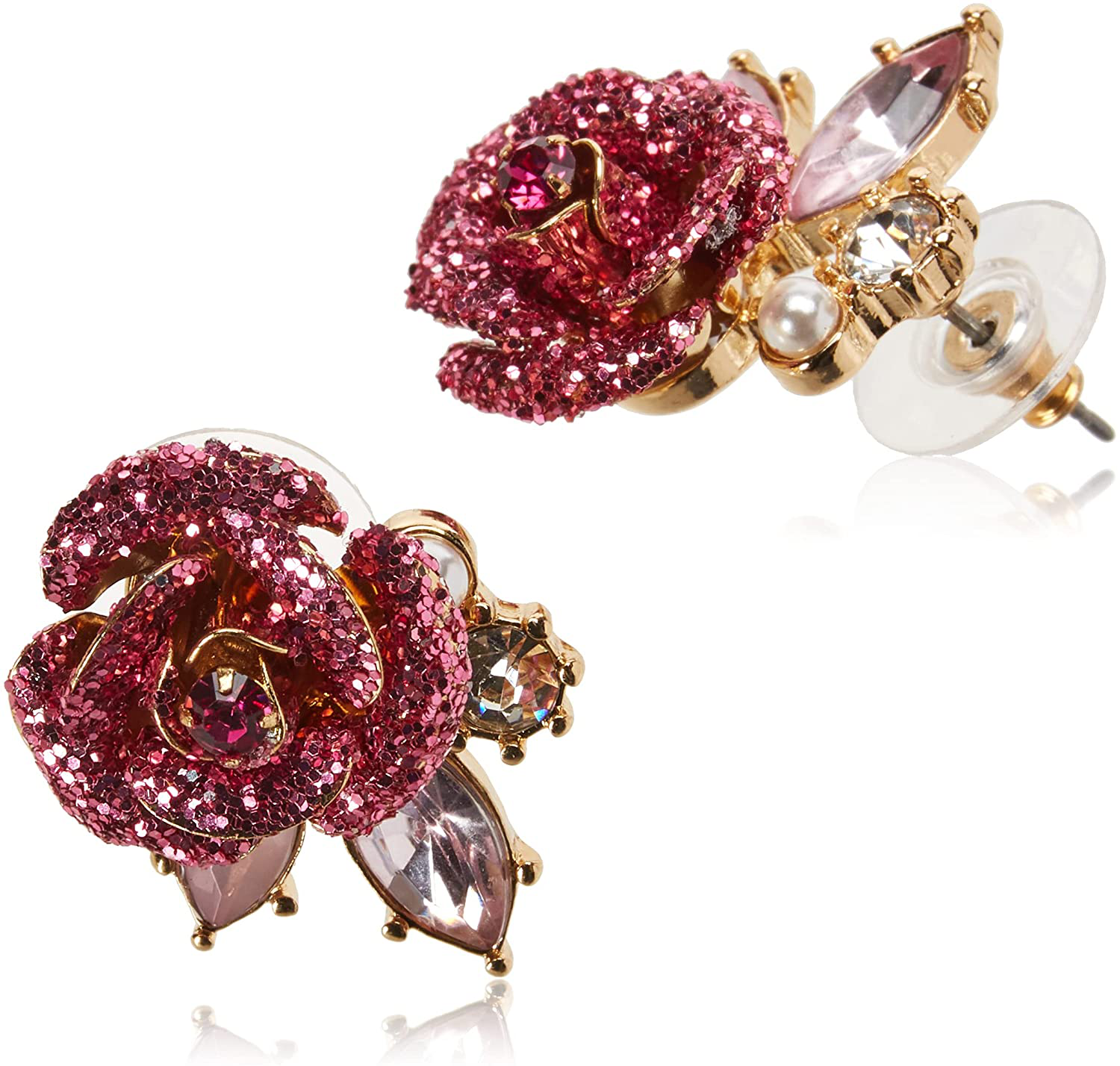 Betsey Johnson Mismatch Stud Earrings