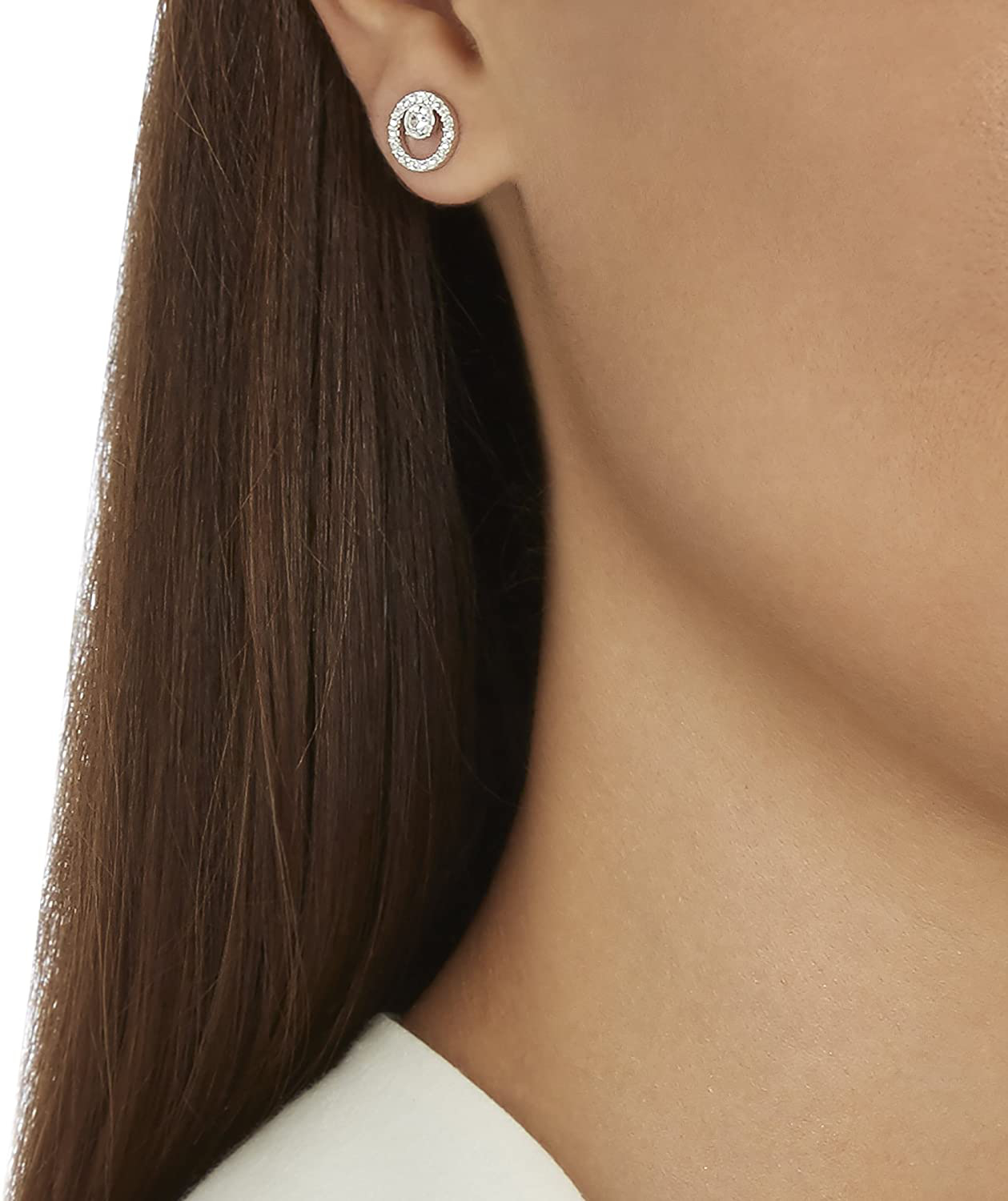 SWAROVSKI Women'S Creativity Circle Jewelry Collection, Clear Crystals