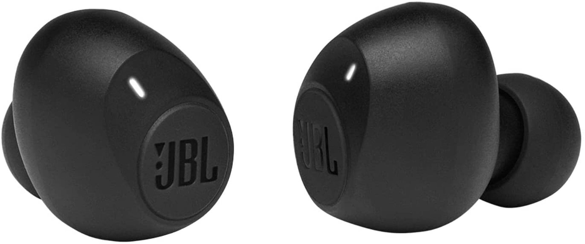 JBL Tune 115TWS True Wireless In-Ear Headphones - JBL Pure Bass Sound, 21H Battery, Bluetooth, Dual Connect, Wireless Calls, Music, Native Voice Assistant (Black)