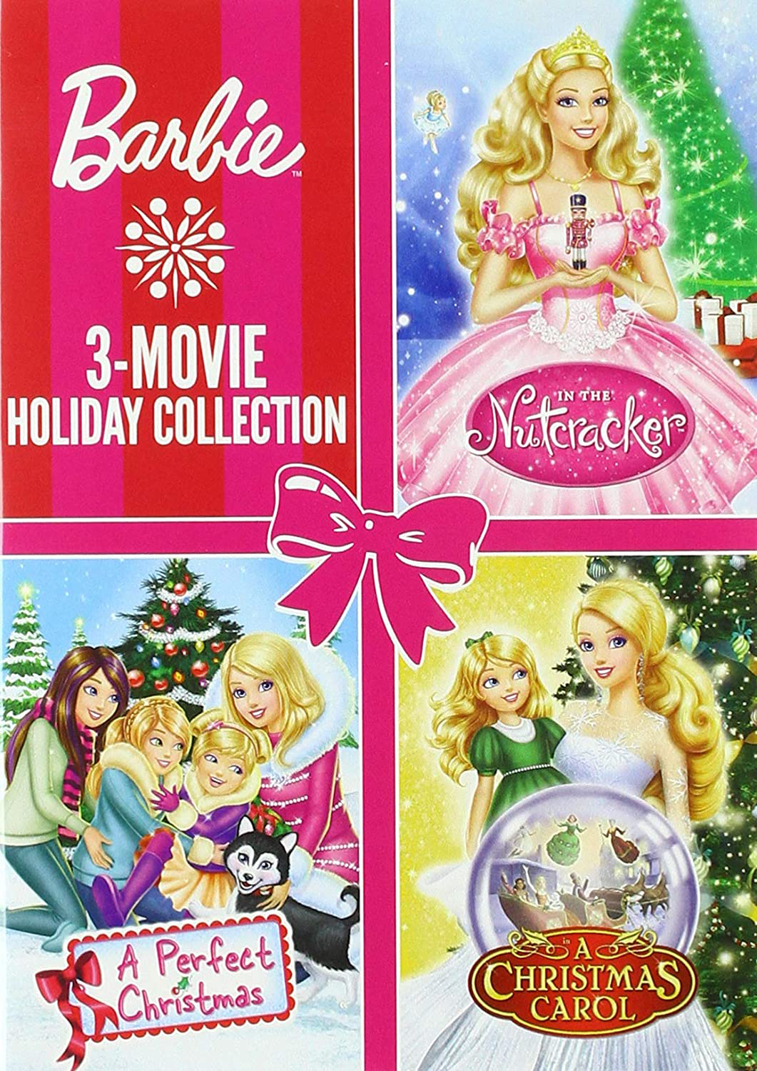 Barbie: 3-Movie Holiday Collection (Barbie: a Perfect Christmas / Barbie in a Christmas Carol / Barbie in the Nutcracker)