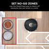 Shark AV2001WD AI VACMOP 2-In-1 Robot Vacuum and Mop with Self-Cleaning Brushroll, LIDAR Navigation, Home Mapping, Perfect for Pet Hair, Works with Alexa, Wi-Fi Black/Brass