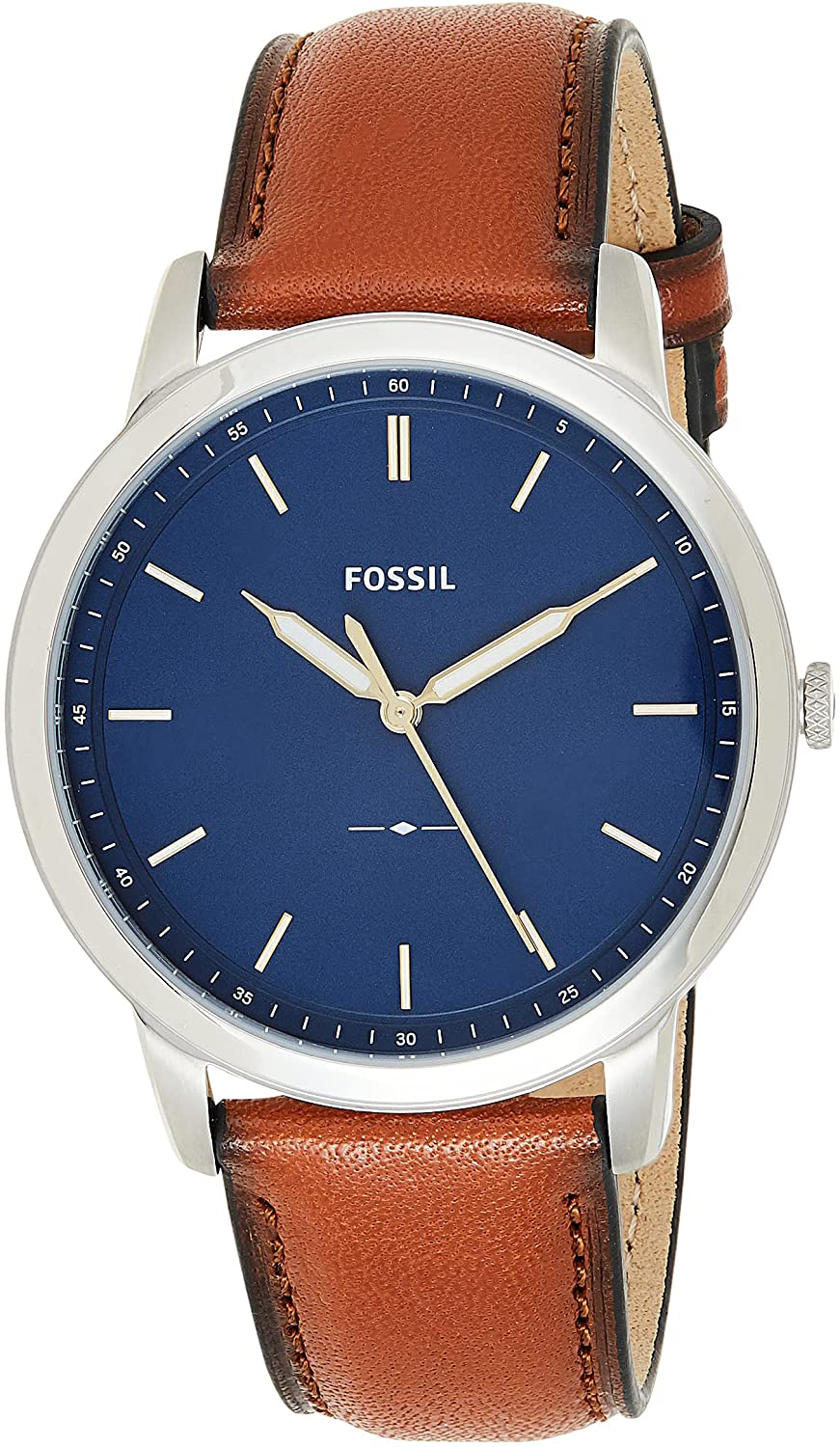 Fossil Men'S the Minimalist Stainless Steel Slim Casual Quartz Watch