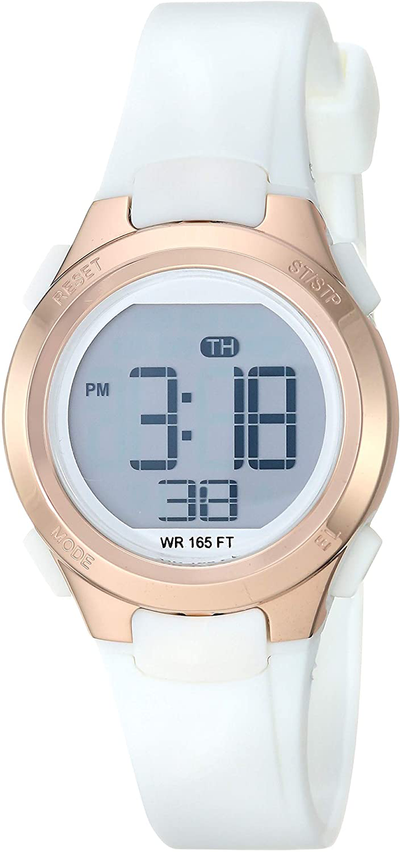 Amazon Essentials Women'S Digital Chronograph Resin Strap Watch