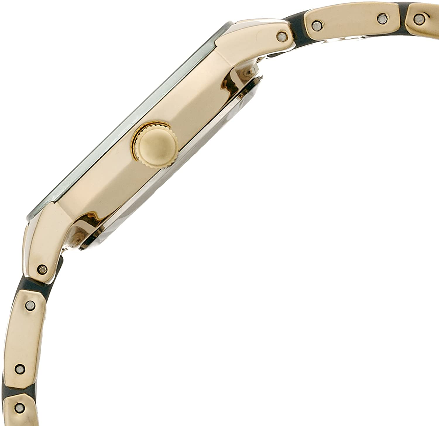 Anne Klein Women'S Genuine Diamond Dial Ceramic Bracelet Watch