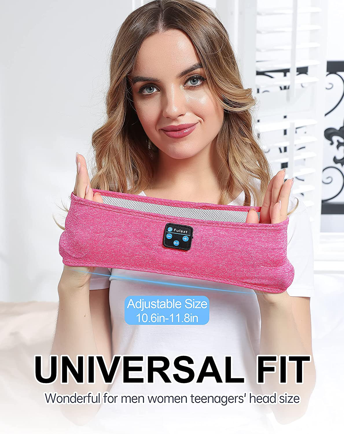 Headphones for Sleeping, Perytong Sleeping Headphones Music Sleep Headband, Ultra-Soft Headphones Headband for Side Sleepers, Sleeping Gifts for Men Women