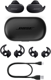 Bose Quietcomfort Noise Cancelling Earbuds - Bluetooth Wireless Earphones, Triple Black, the World'S Most Effective Noise Cancelling Earbuds