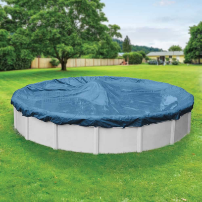 Robelle 3524-4 Winter round Above-Ground Pool Cover, 24-Ft, 01 - Super