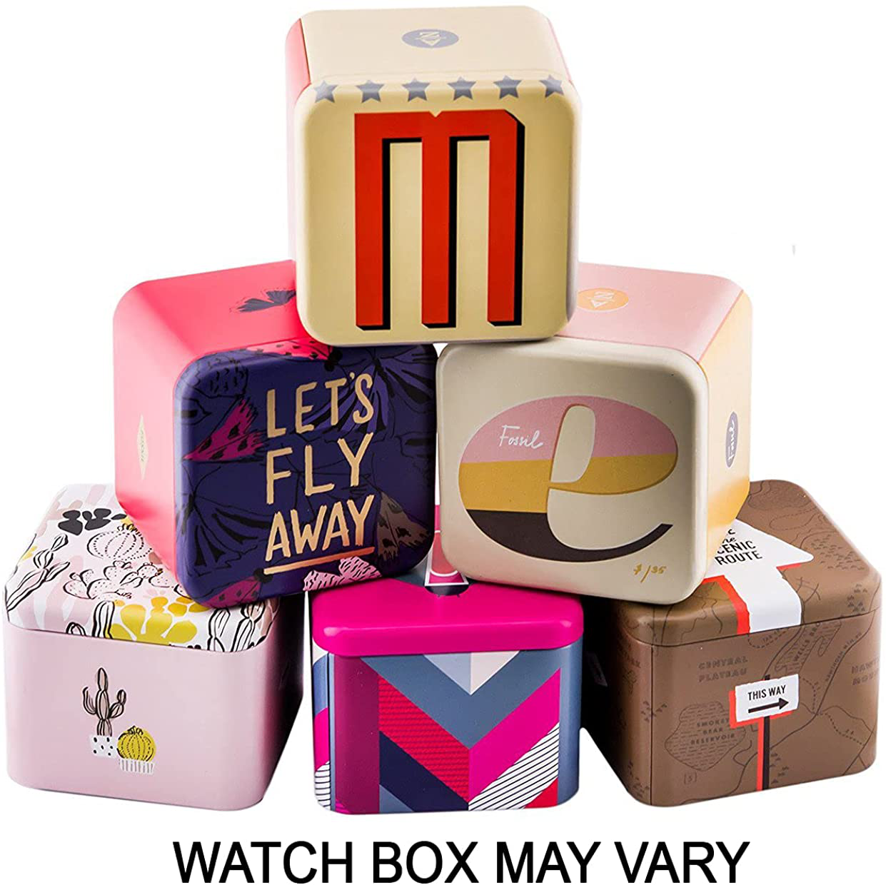 Fossil Women'S Riley Stainless Steel Crystal-Accented Multifunction Quartz Watch