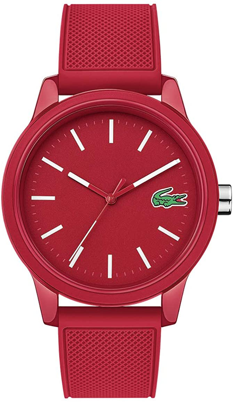 Lacoste Men'S L.12.12.Quartz TR90 and Rubber Strap Casual Watch (Model: 2010988)