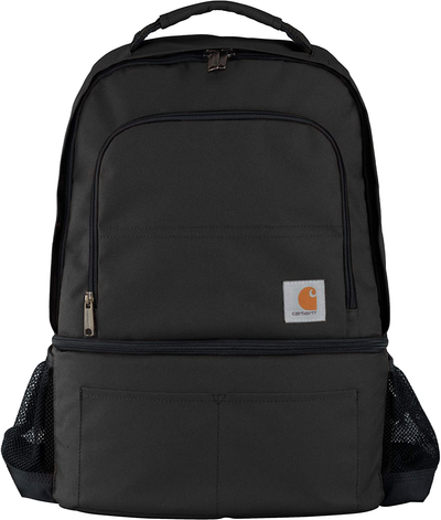 Carhartt 2-In-1 Insulated Cooler Backpack, Black