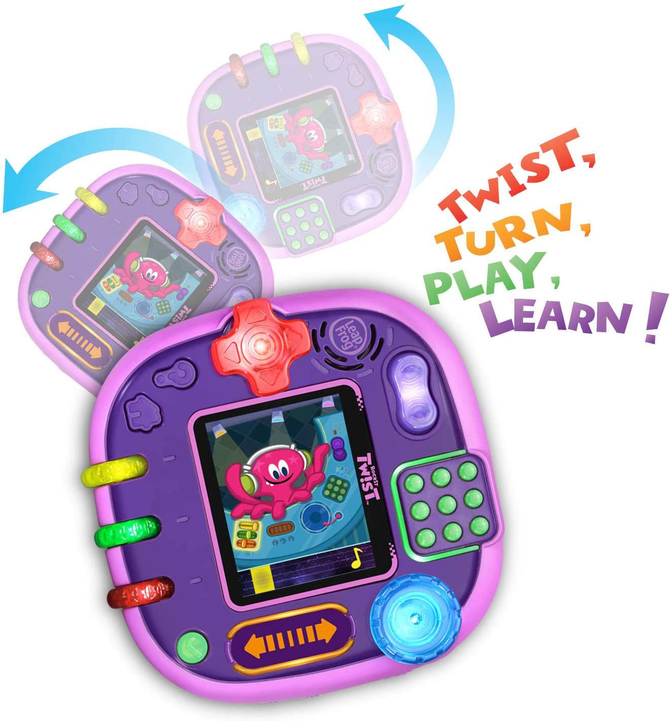 Leapfrog Rockit Twist Handheld Learning Game System, Purple
