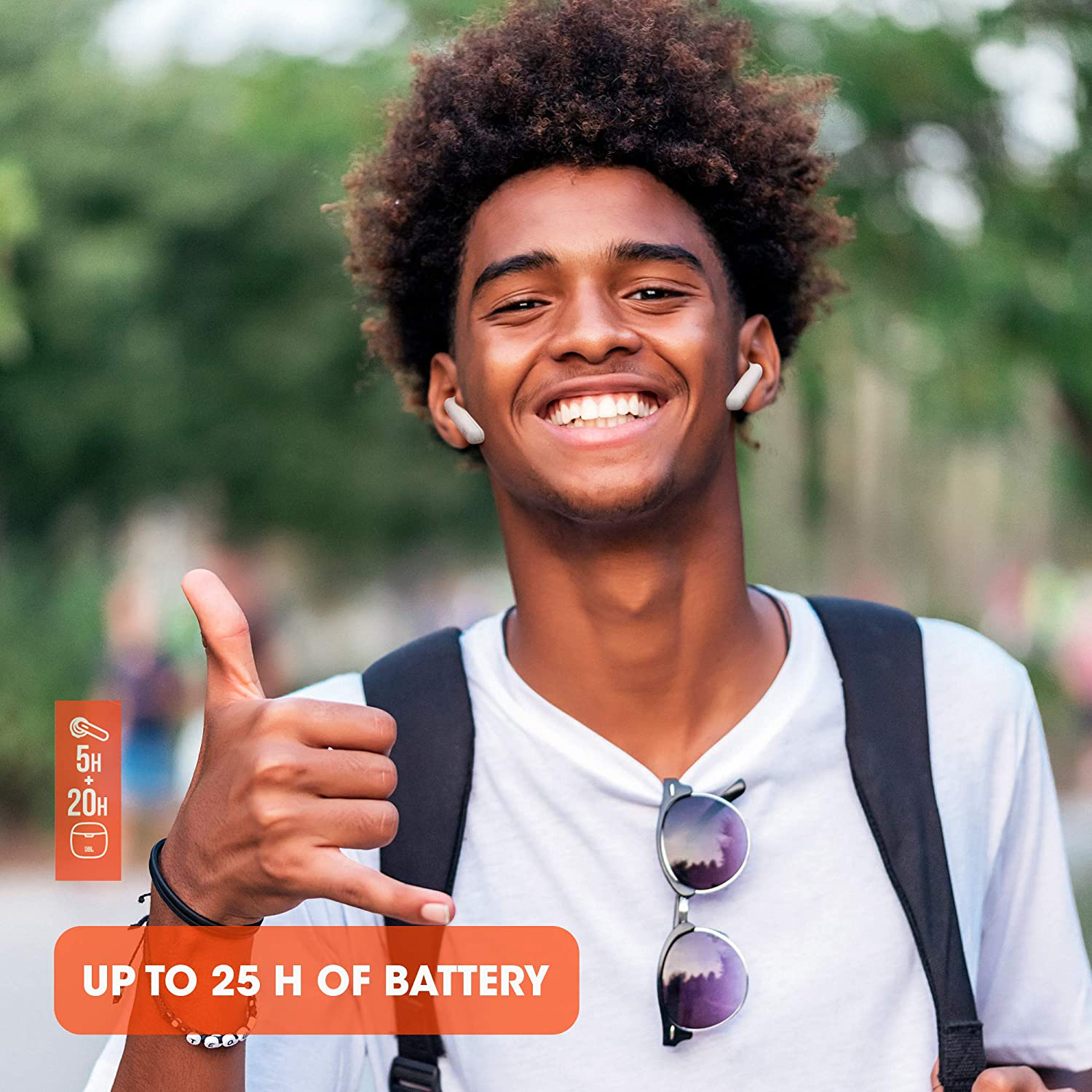 JBL Tune 225TWS True Wireless Earbud Headphones - JBL Pure Bass Sound, Bluetooth, 25H Battery, Dual Connect, Native Voice Assistant (Black)