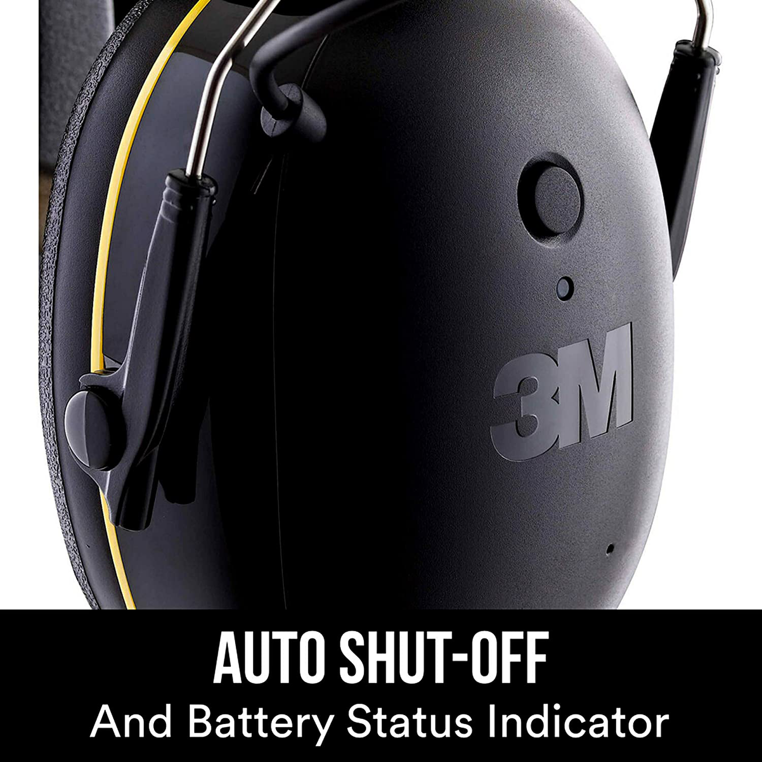 3M Worktunes Connect Hearing Protector with Bluetooth Technology, 24 Db NRR, Ear Protection for Mowing, Snowblowing, Construction, Work Shops