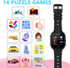 Kids Smart Watch Boys Girls with 14 Games Dual Camera 1.44" Touch Screen Music Player Video Recorder 12/24 Hr Pedometer Alarm Clock Calculator Flashlight Stopwatch Electronic Learning Education Toys