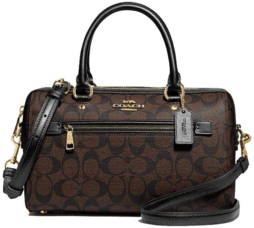 Coach Rowan Satchel in Signature Canvas