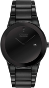 Citizen Eco-Drive Axiom Quartz Mens Watch, Stainless Steel, Black (Model: AU1065-58E)
