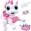 Power Your Fun Robo Pets Unicorn Toy for Girls and Boys - Remote Control Robot Toy with Interactive Hand Motion Gestures, STEM Toy Program Treats, Walking and Dancing Robot Unicorn Kids Toy (Pink)