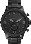 Fossil Men'S Nate Stainless Steel Quartz Chronograph Watch