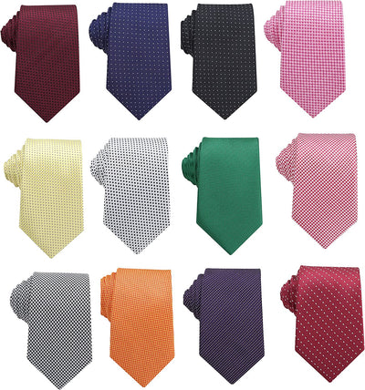 Classic Men'S Silk Tie Necktie Woven JACQUARD Neck Ties