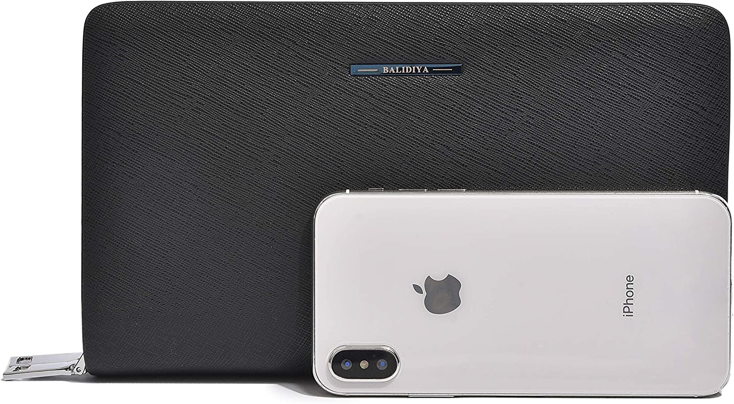 Men Clutch Bag Purse Genuine Leather Wallet Business Card Holder…