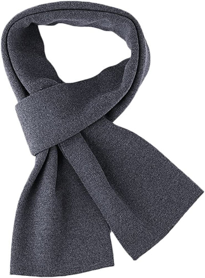 Men'S 100 Australian Merino Wool Scarf Knitted Soft Warm Neckwear