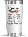 Gifts for Women - Christian Gifts for Women - Inspiration Religious Gifts Idea - Valentines, Christmas Gifts for Women - Birthday Gifts for Women, Mom, Friend, Sister - 20 Oz Stainless Steel Tumbler
